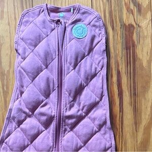 Quilted Weighted Pink Sleep Sack